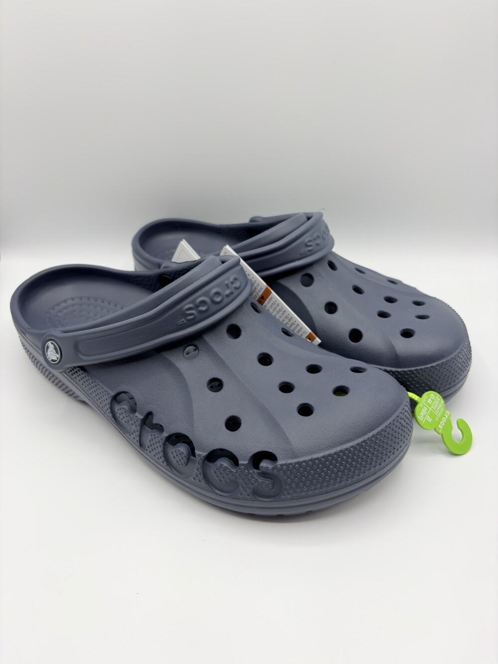 Crocs Baya Clogs Shoes Navy Blue Size M10 W12 Unisex Authentic 10126-410 NWT